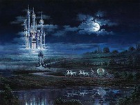 Cinderella Art Cinderella Art Moonlit Castle